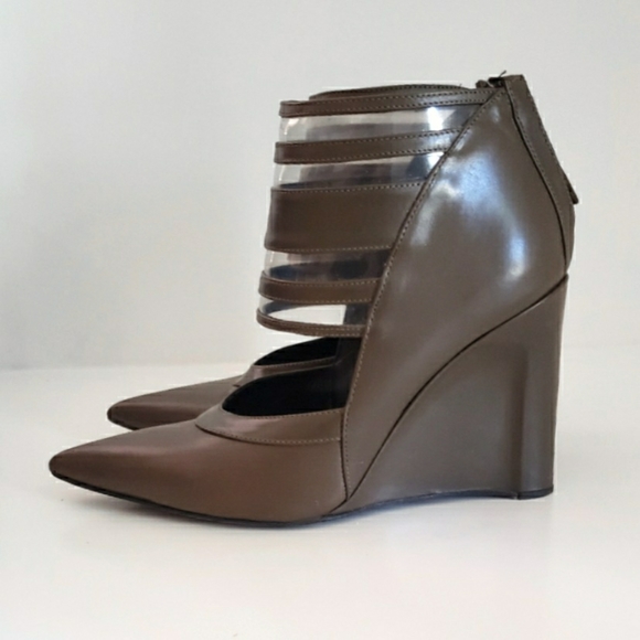 Derek Lam Meryl Pointed Toe Wedge Pump - Picture 7 of 10